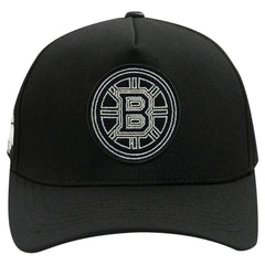 Boston Bruins Pro Standard Paint the City Pinch Front Snapback Hat