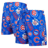 Chicago Cubs Pro Standard Toss Logo Woven Shorts - Royal