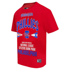 Philadelphia Phillies Pro Standard Oversized City Tour T-Shirt - Red