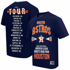 Houston Astros Pro Standard Oversized City Tour T-Shirt - Navy