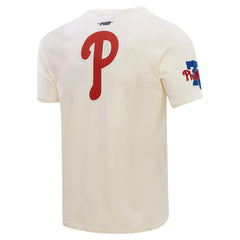 Philadelphia Phillies Pro Standard Club Member Badge T-Shirt - Cream