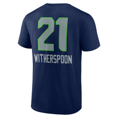 NFL Seattle Seahawks Devon Witherspoon Team Wordmark Player Name & Number T-Shirt