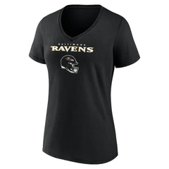 NFL Baltimore Ravens Mark Andrews Women's Team Wordmark Player Name & Number V-Neck T-Shirt