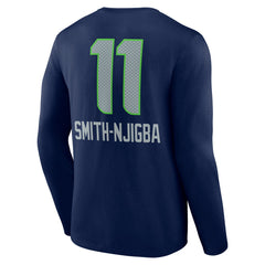NFL Seattle Seahawks Jaxon Smith-Njigba Team Wordmark Player Name & Number Long Sleeve T-Shirt