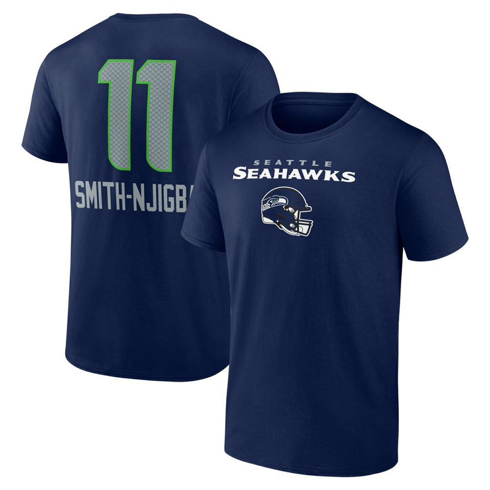 NFL Seattle Seahawks Jaxon Smith-Njigba Team Wordmark Player Name & Number T-Shirt
