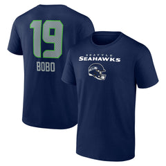 NFL Seattle Seahawks Jake Bobo Team Wordmark Player Name & Number T-Shirt