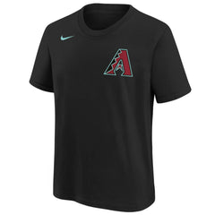 Ketel Marte Arizona Diamondbacks Youth Name & Number T-Shirt - Black | Nike