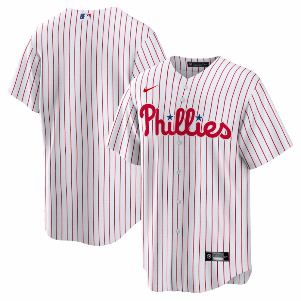Philadelphia Phillies Home Big & Tall Replica Jersey - White | Nike
