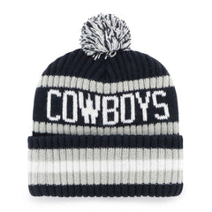 NFL Dallas Cowboys '47 Bering Cuffed Knit Hat with Pom