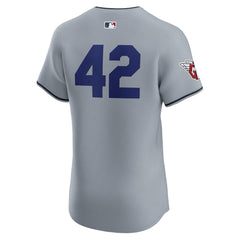 Cleveland Guardians Road 2024 Jackie Robinson Day Elite Jersey - Gray | Nike