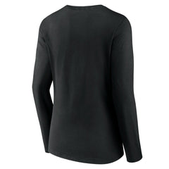 NFL Detroit Lions Women's Victory Script V-Neck Long Sleeve T-Shirt