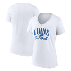 NFL Detroit Lions Women's Victory Script V-Neck T-Shirt