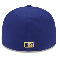Texas Rangers 2024 Gold Collection Low Profile 59FIFTY Fitted Hat - Royal | New Era
