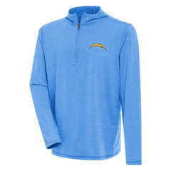 NFL Los Angeles Chargers Antigua Tidy Quarter-Zip Pullover Hoodie