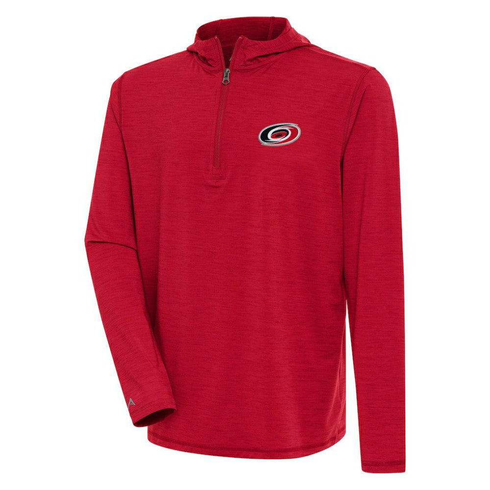 Carolina Hurricanes Antigua Tidy Quarter-Zip Pullover Hoodie