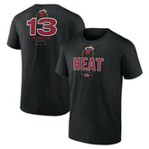 Bam Adebayo Miami Heat Behind The Back Name & Number T-Shirt - Black discount