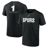Victor Wembanyama San Antonio Spurs Behind The Back Name & Number T-Shirt - Black on sale