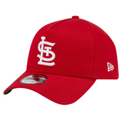 St. Louis Cardinals Team Color A-Frame 9FORTY Adjustable Hat - Red | New Era