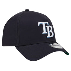 Tampa Bay Rays Team Color A-Frame 9FORTY Adjustable Hat - Navy | New Era