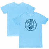 Manchester City 1863FC Mono Crest Slub T-Shirt / Soccer Sale