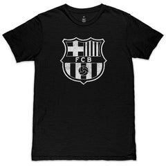 Barcelona 1863FC Mono Crest Slub T-Shirt / Soccer For sale