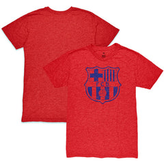Barcelona 1863FC Mono Crest Twisted Tri-Blend Slub T-Shirt / Soccer Discount