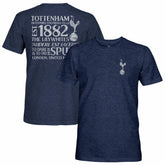 Tottenham Hotspur 1863FC Front Back Text Twisted Tri-Blend Slub T-Shirt / Soccer New
