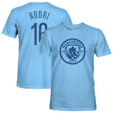 Rodrigo Manchester City 1863FC Player Name & Number Twisted Tri-Blend Slub T-Shirt / Soccer Sale
