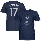Cristian Romero Tottenham Hotspur 1863FC Player Name & Number Twisted Tri-Blend Slub T-Shirt / Soccer New