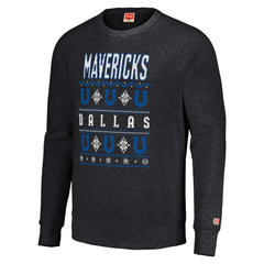 Dallas Mavericks Homage Unisex Holiday Raglan Pullover Sweatshirt sale - Charcoal sale