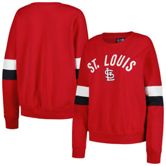 St. Louis Cardinals Women's Game Day Crew Pullover Sweatshirt - Red | New Era