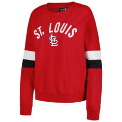 St. Louis Cardinals Women's Game Day Crew Pullover Sweatshirt - Red | New Era