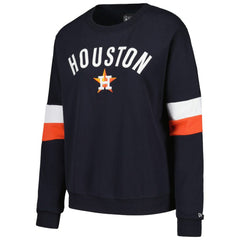 Houston Astros Women's Game Day Crew Pullover Sweatshirt - Navy | New Era