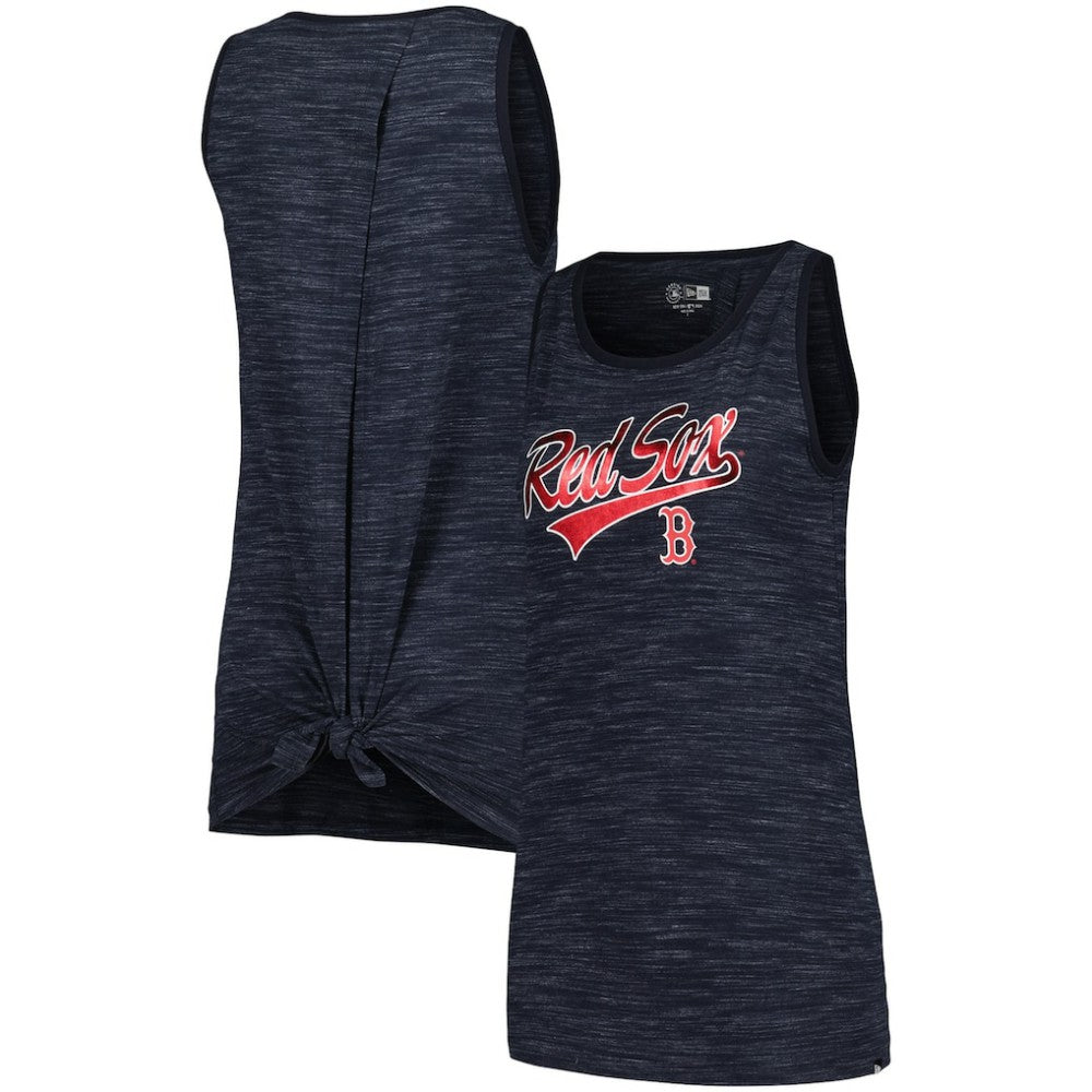 Boston Red Sox Women's Space-Dye Active Tank Top - Navy | New Era