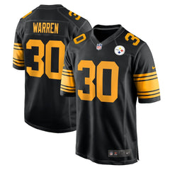 NFL Pittsburgh Steelers Jaylen Warren Alternate Game Jersey