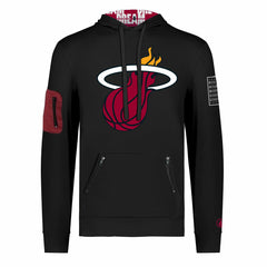 Miami Heat FISLL x Black History Collection Unisex Pullover Hoodie - Black sale