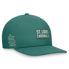 St. Louis Cardinals Bicoastal Pro Performance Snapback Hat - Green | Nike