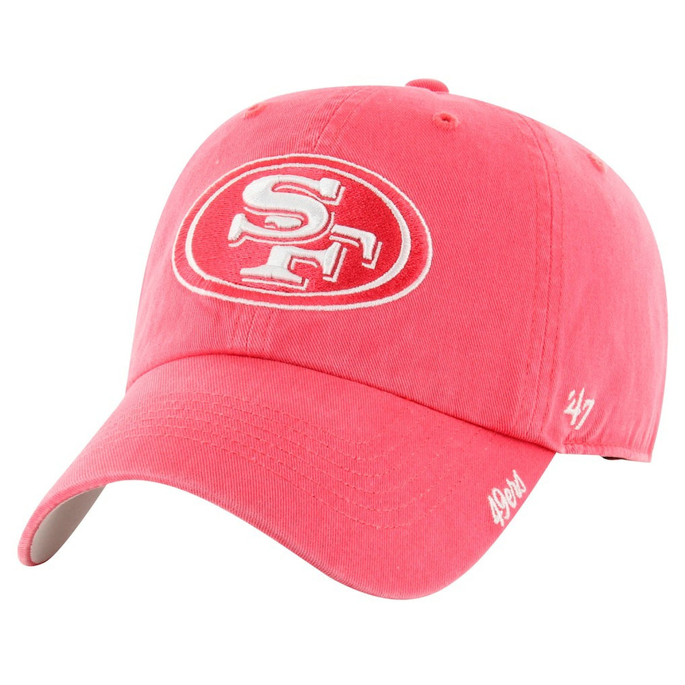 NFL San Francisco 49ers '47 Women's Luminance Cheer Clean Up Adjustable Hat