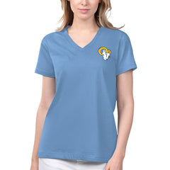 NFL Los Angeles Rams Margaritaville Women's Game Time V-Neck T-Shirt