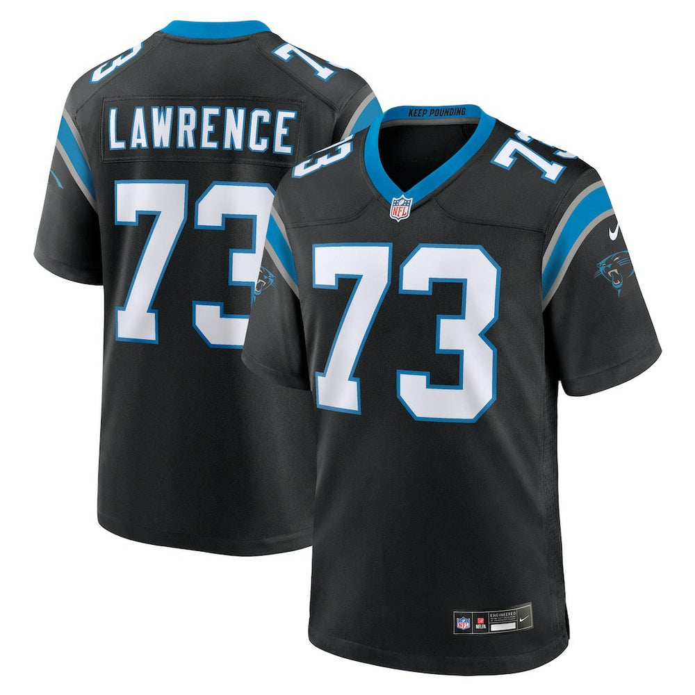 NFL Carolina Panthers Rashard Lawrence Game Jersey
