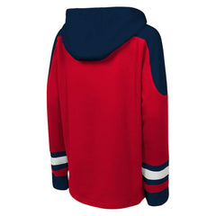 Washington Capitals Youth Ageless Must Have Home V-Neck Pullover Hoodie