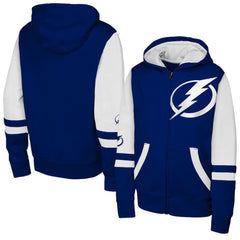 Tampa Bay Lightning Youth Face Off Full-Zip Hoodie