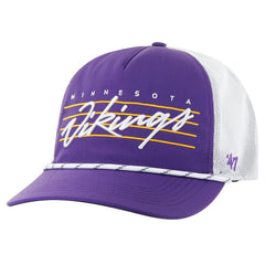 NFL Minnesota Vikings '47 Downburst Relaxed Hitch Trucker Adjustable Hat