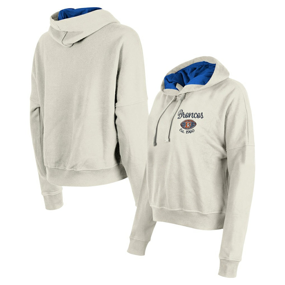 NFL Denver Broncos Women's 3rd Down Historic Pullover Hoodie