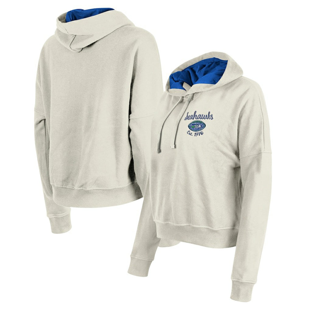 NFL Seattle Seahawks Women's 3rd Down Historic Pullover Hoodie