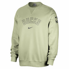 Milwaukee Bucks Courtside Standard Issue Performance Pullover Sweatshirt - Green | Nike outlet