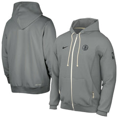 Brooklyn Nets Authentic Standard Issue Full-Zip Hoodie Jacket - Gray | Nike on sale