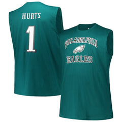 NFL Philadelphia Eagles Jalen Hurts Big & Tall Muscle Tank Top