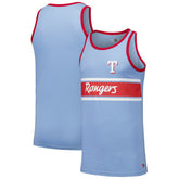 Texas Rangers Jersey Ringer Tank Top - Light Blue | New Era