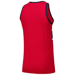 Atlanta Braves Jersey Ringer Tank Top - Red | New Era